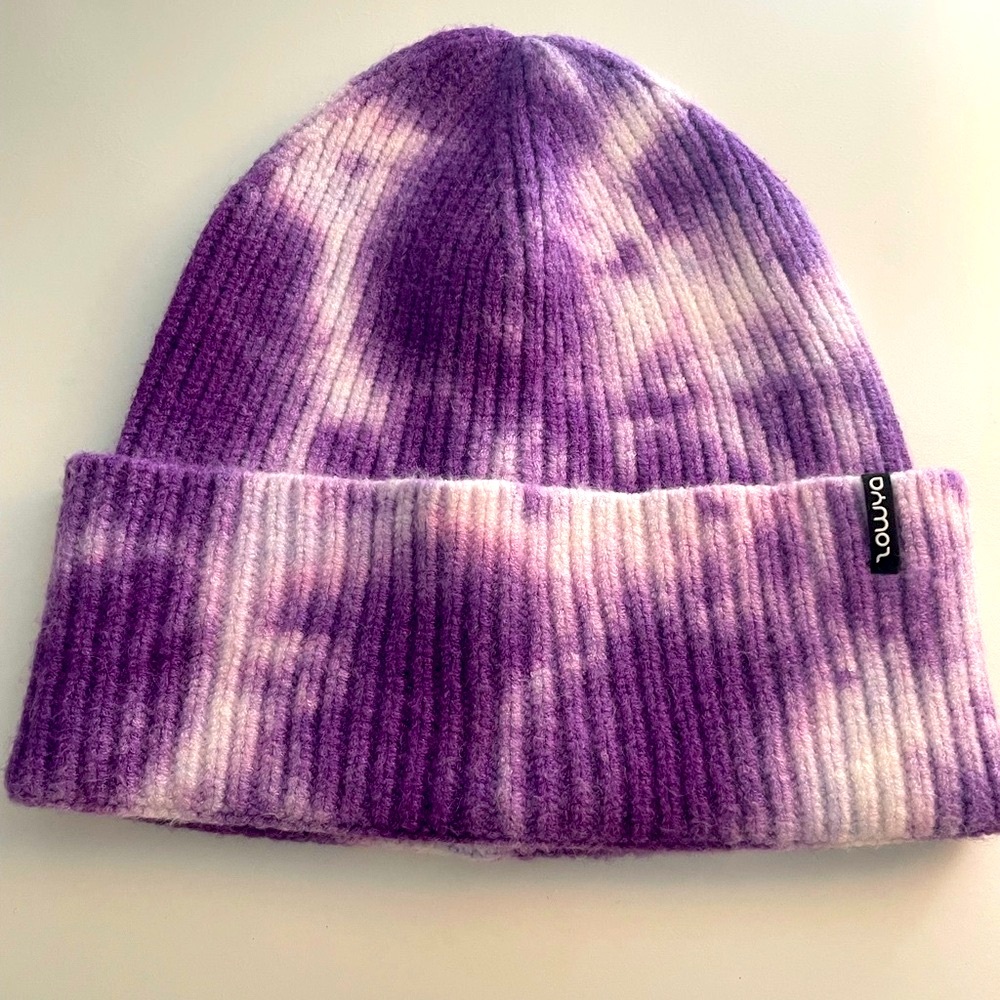 Tie-dye beanie adult